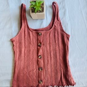 4/$25 Aeropostal tank top, large, cropped